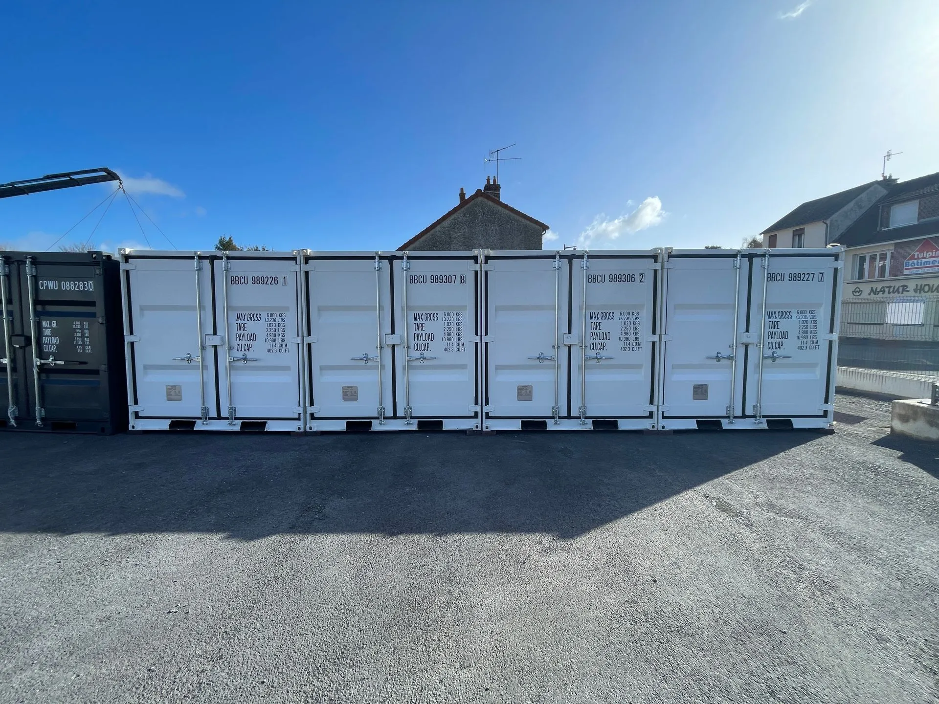 Container 8 pieds neuf disponible chez BOX 137