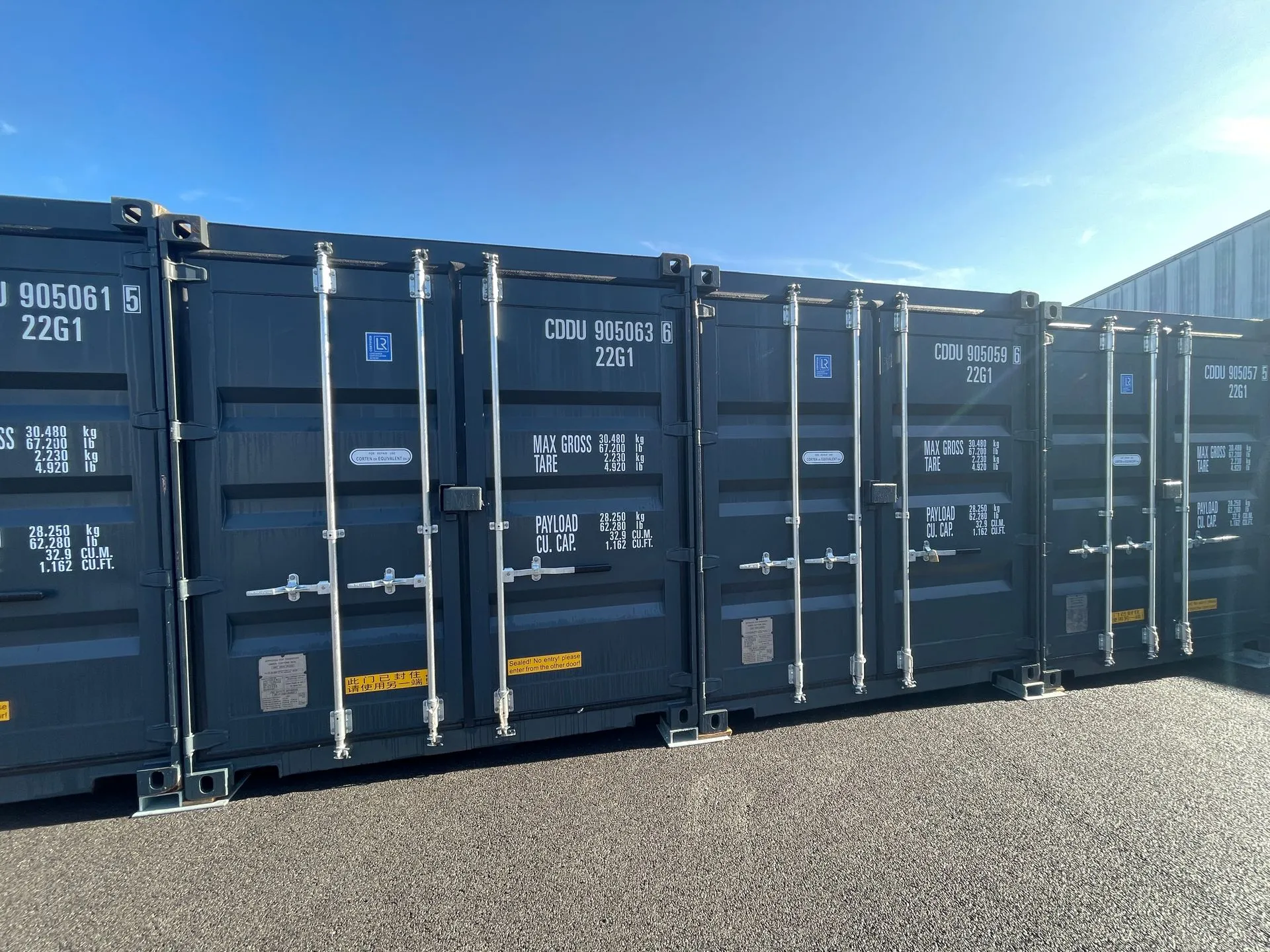Container 10 pieds neuf disponible chez BOX 137